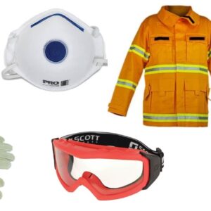 Full Firefighting Uniform for 1 Firefighter